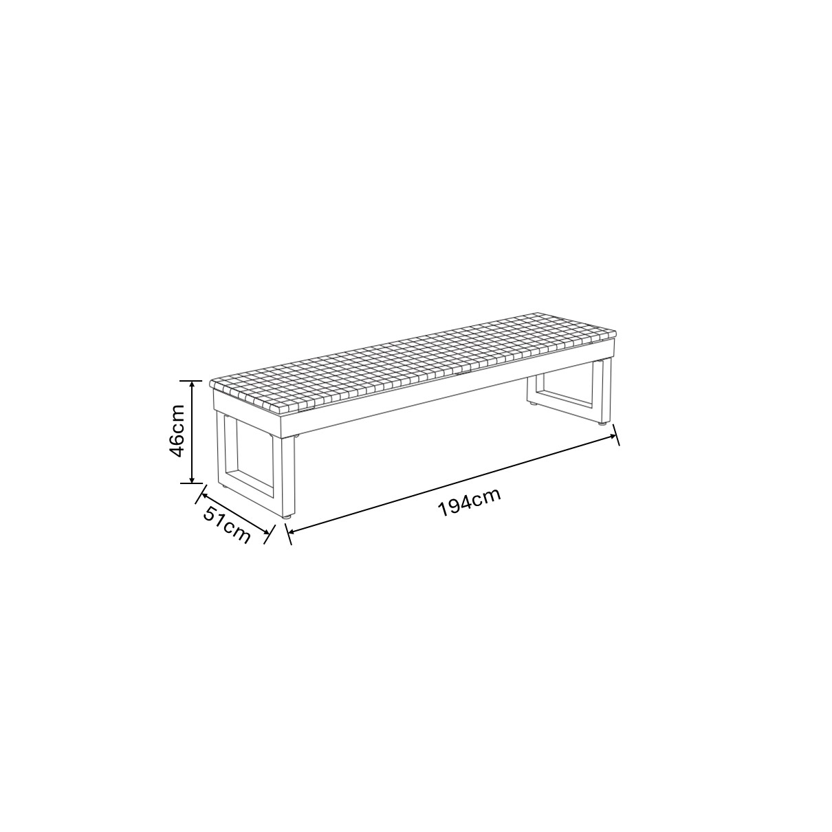 Crucible Multi-Purpose Dining and Gaming Set dimensions