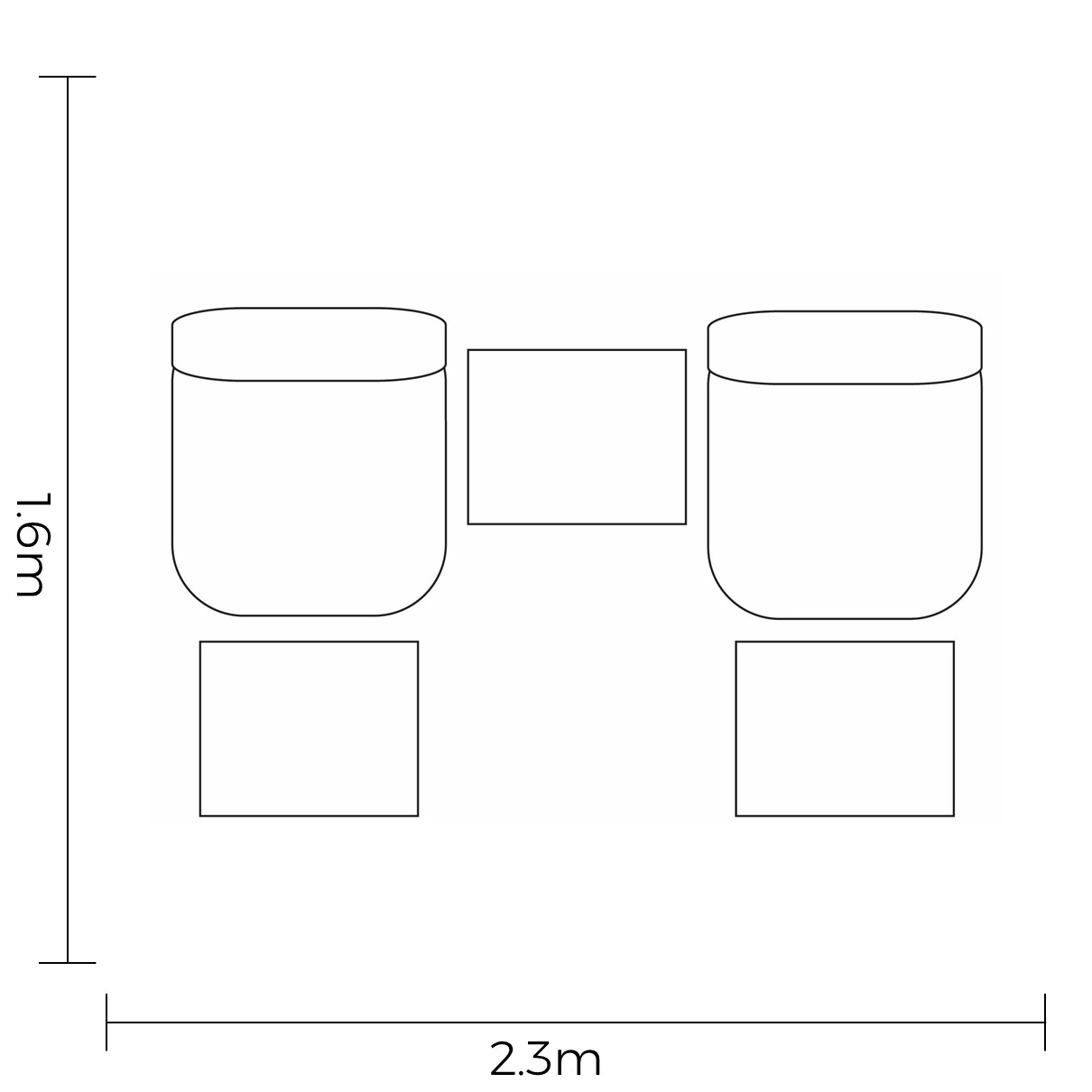 Sonas Companion Set footprint