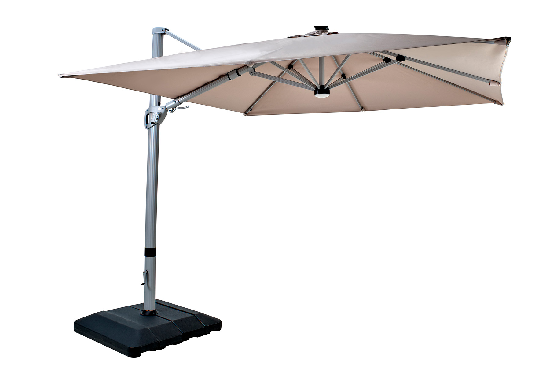 3m Square Caribbean Square Cantilever Parasol