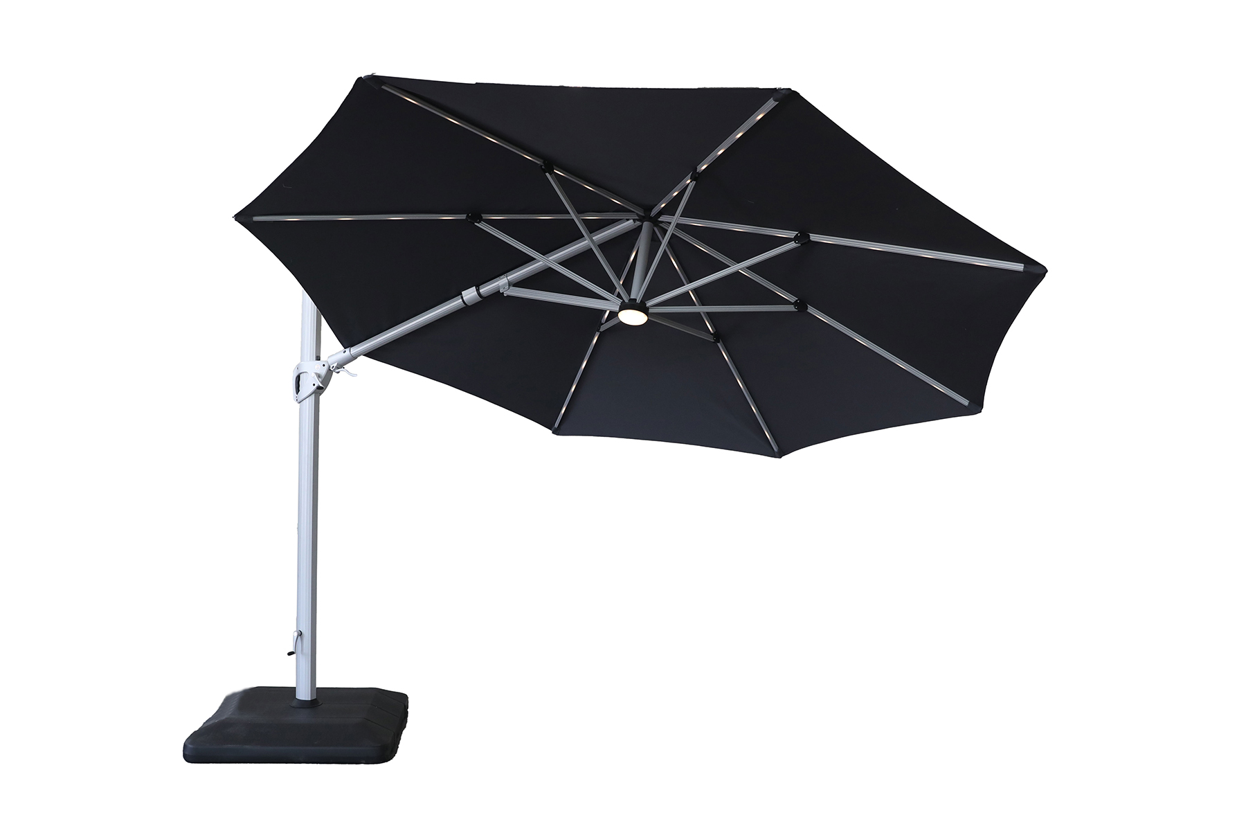 3.5m Round Caribbean Round Cantilever Parasol
