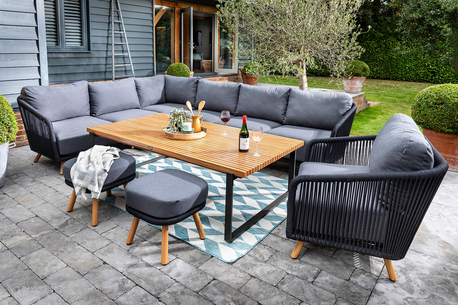 Eden Rectangular Casual Dining Set